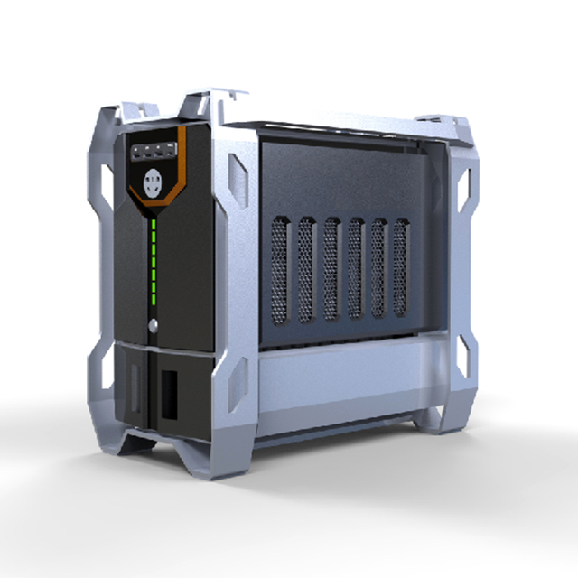 Batteria di emergenza autogenerante CHREDSUN da 500 W in alluminio-aria