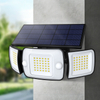 Lampu Dinding Suria Kalis Air Luaran dengan Penderia Gerakan 270&deg;Sudut Lebar 1200LM 