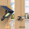 Panlabas na Security Solar Street Light na may 240&deg; Wide Lighting 2000LM Motion Sensors