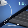 10000mAh bank tenaga surya portabel