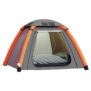 All-In One Solar Automatic Inflatable Camping Tent Para sa 1-2 Tao