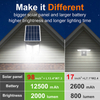 Panlabas na Security Solar Street Light na may 240&deg; Wide Lighting 2000LM Motion Sensors